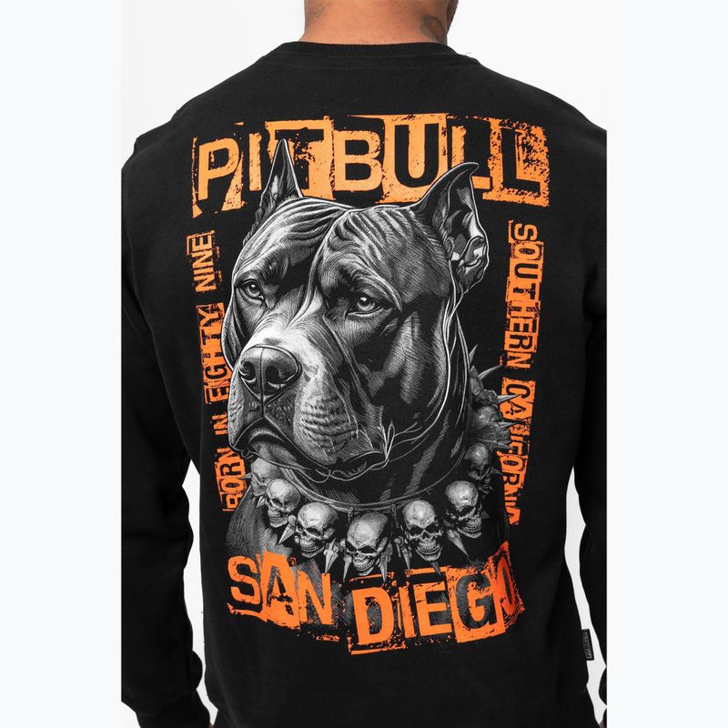 Felpa uomo Pitbull Crewneck Blacky black 4