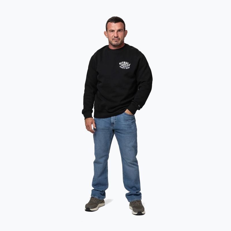 Felpa uomo Pitbull Crewneck Hero black 2