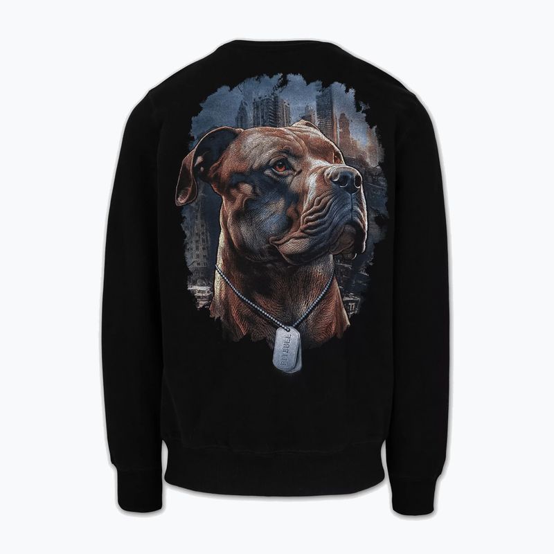 Felpa uomo Pitbull Crewneck Hero black 2