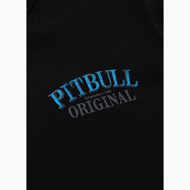 Felpa uomo Pitbull Crewneck Midnight Black 8
