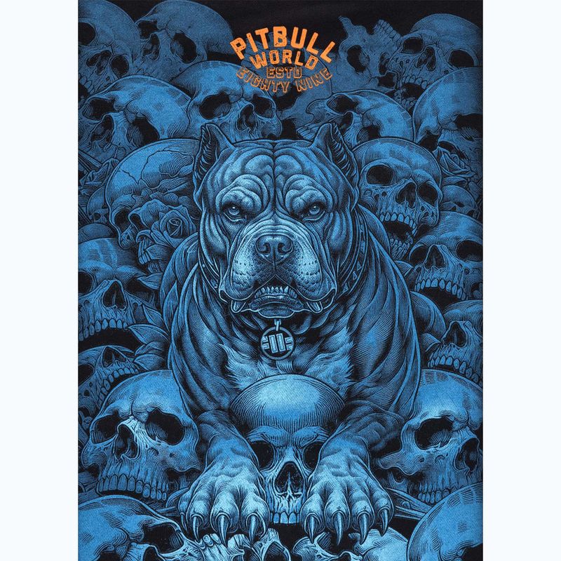 Felpa uomo Pitbull Guardian Angel Hooded black 4