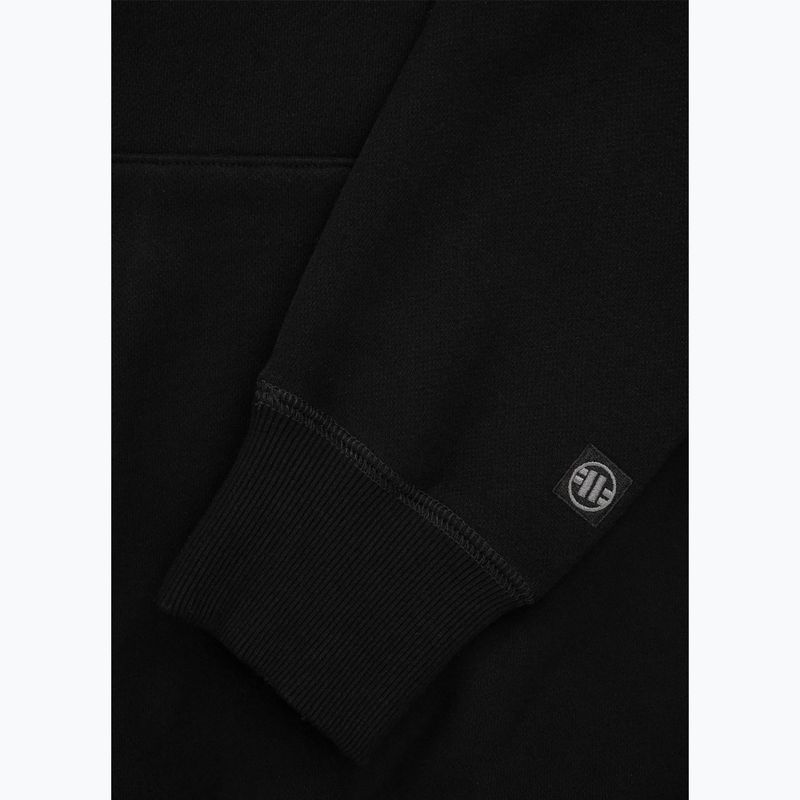 Felpa uomo Pitbull Tattoo Hooded black 7