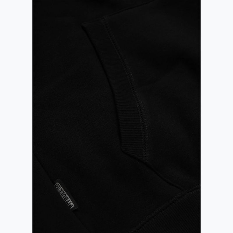 Felpa uomo Pitbull Tattoo Hooded black 8
