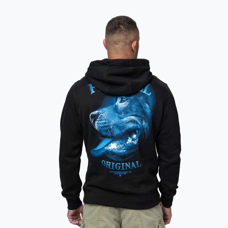 Felpa uomo Pitbull Midnight Hooded black 3