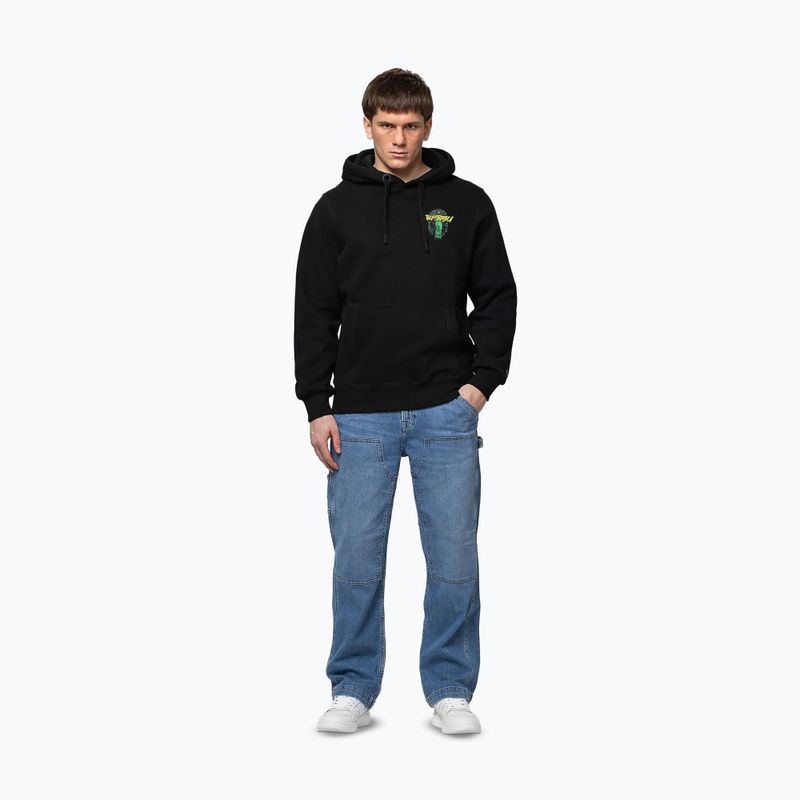 Felpa uomo Pitbull Bjj Fight Dvsn Hooded black 2