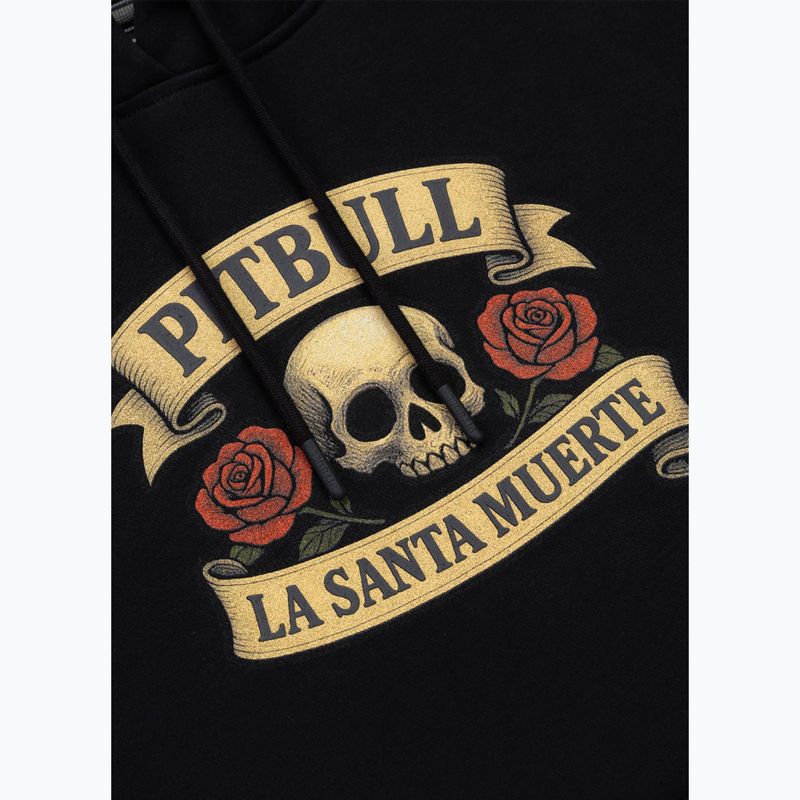 Felpa donna Pitbull La Santa Muerte Hooded black 8