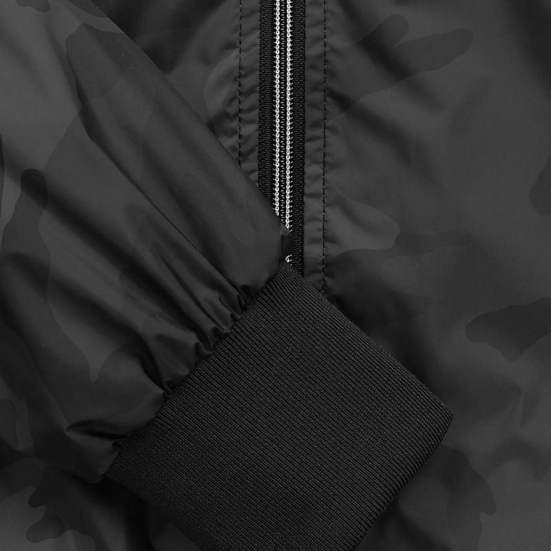 Giacca uomo Pitbull Athletic Logo Nylon Hooded black 12