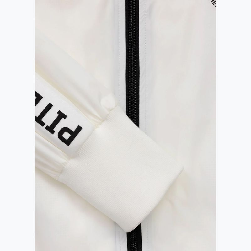 Giacca uomo Pitbull Athletic Tape Nylon Hooded off white 10