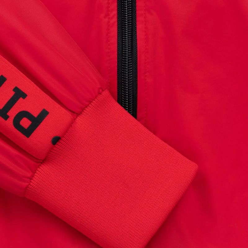 Giacca uomo Pitbull Athletic Tape Nylon Hooded red 12