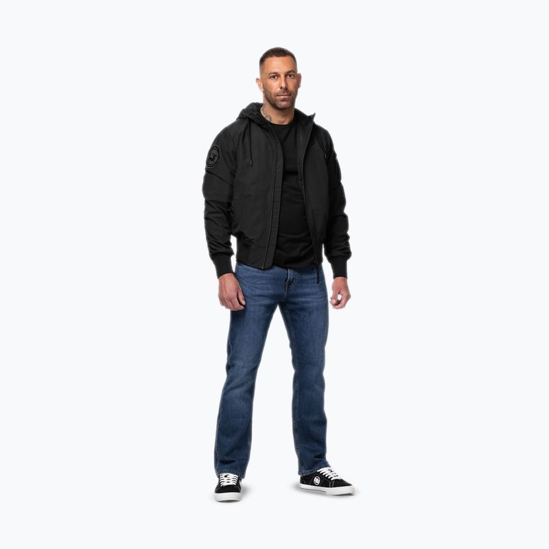 Giacca uomo Pitbull Hooper Hooded black 2