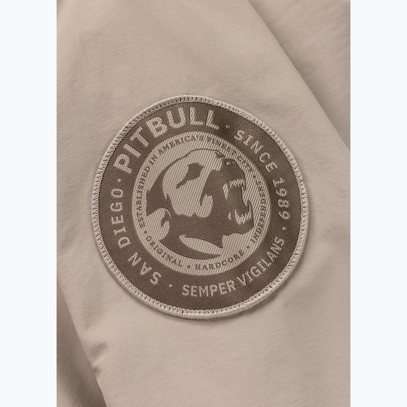 Giacca uomo Pitbull Hooper Hooded sand 10