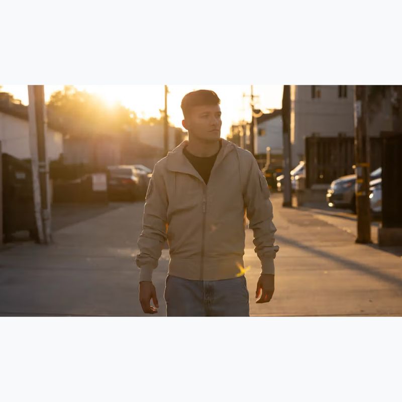 Giacca uomo Pitbull Hooper Hooded sand 14