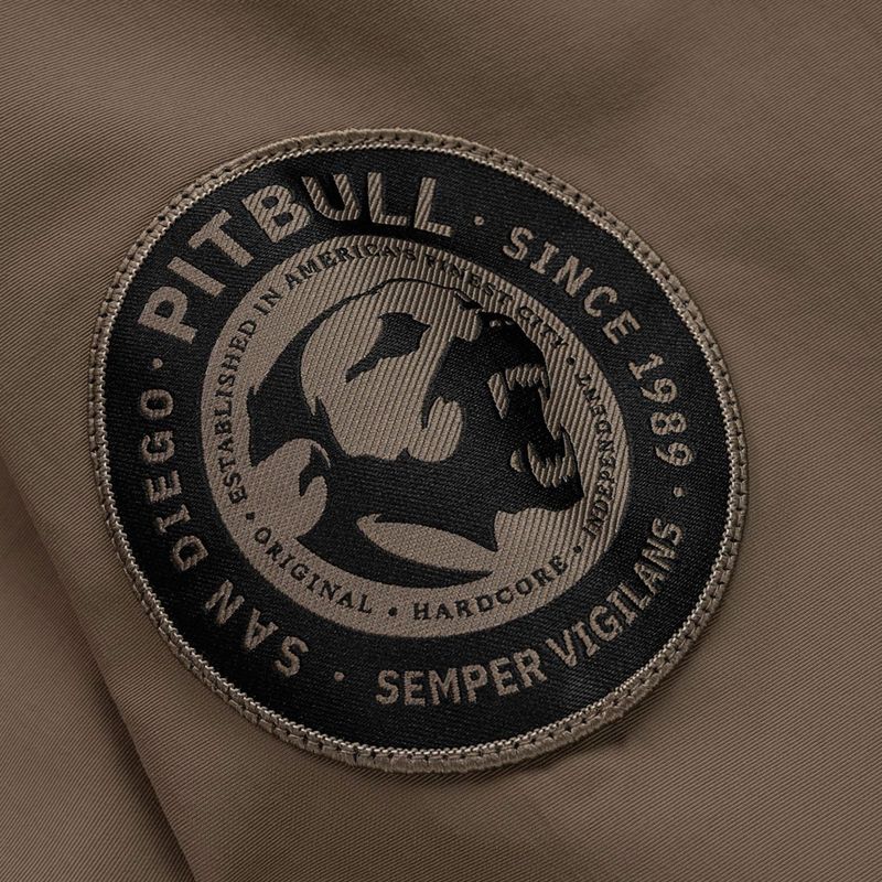 Giacca uomo Pitbull Meandro Kangaroo dark brown 9