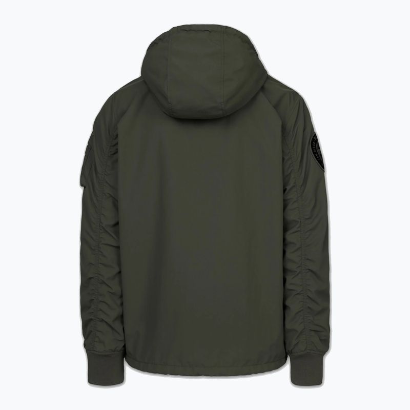 Giacca uomo Pitbull Meandro Kangaroo dark olive 4