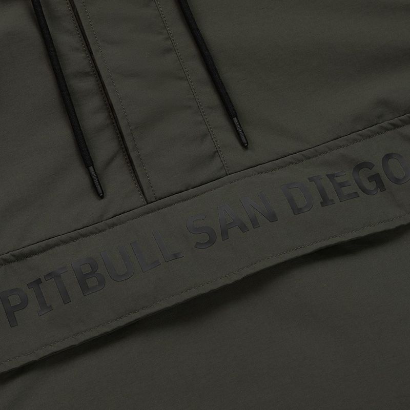 Giacca uomo Pitbull Meandro Kangaroo dark olive 7