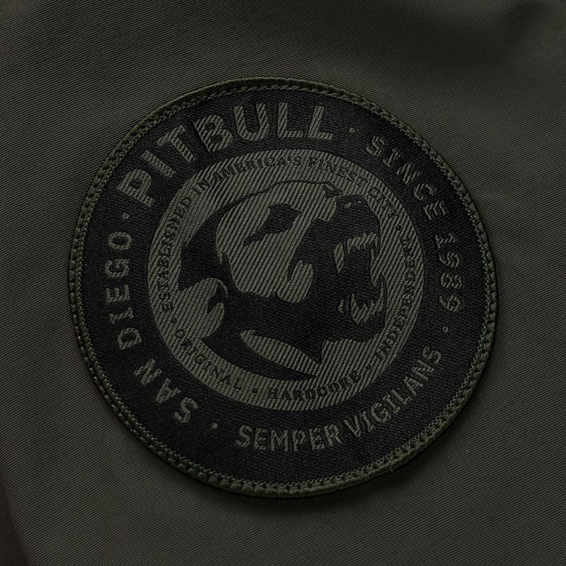 Giacca uomo Pitbull Meandro Kangaroo dark olive 10