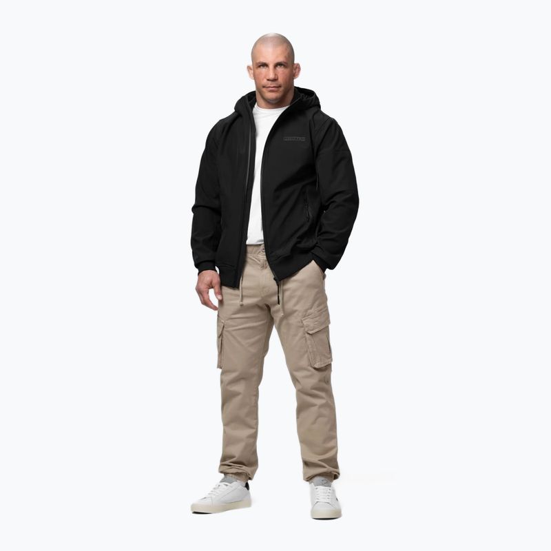 Giacca uomo Pitbull Roscoe Softshell black 2