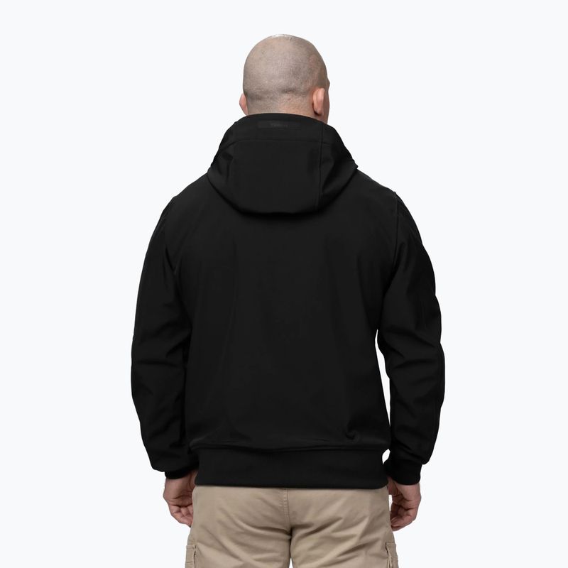 Giacca uomo Pitbull Roscoe Softshell black 3