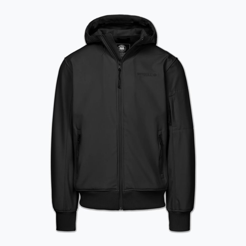 Giacca uomo Pitbull Roscoe Softshell black 5