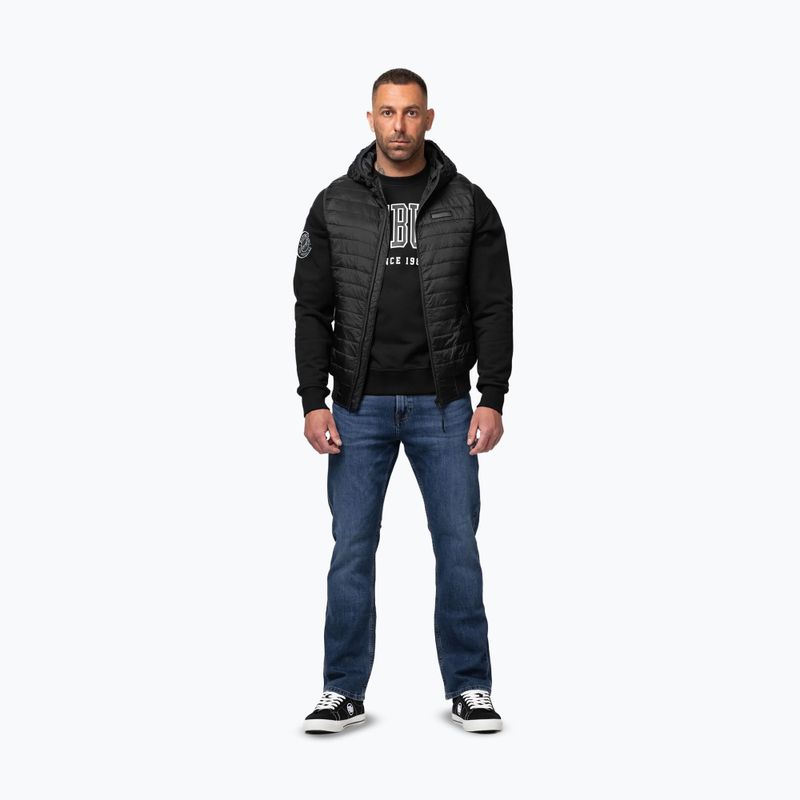 Gilet uomo Pitbull Hofer Hybrid Padded Hooded black 2
