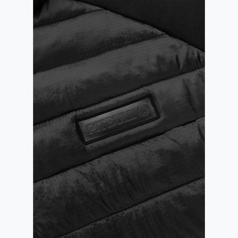 Gilet uomo Pitbull Hofer Hybrid Padded Hooded black 9