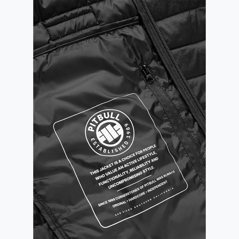Gilet uomo Pitbull Hofer Hybrid Padded Hooded black 10