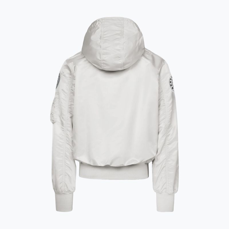 Giacca uomo Pitbull Aero Flight Hooded off white 6