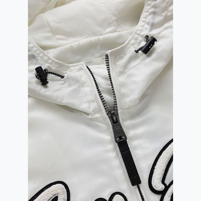 Giacca uomo Pitbull Aero Flight Hooded off white 7