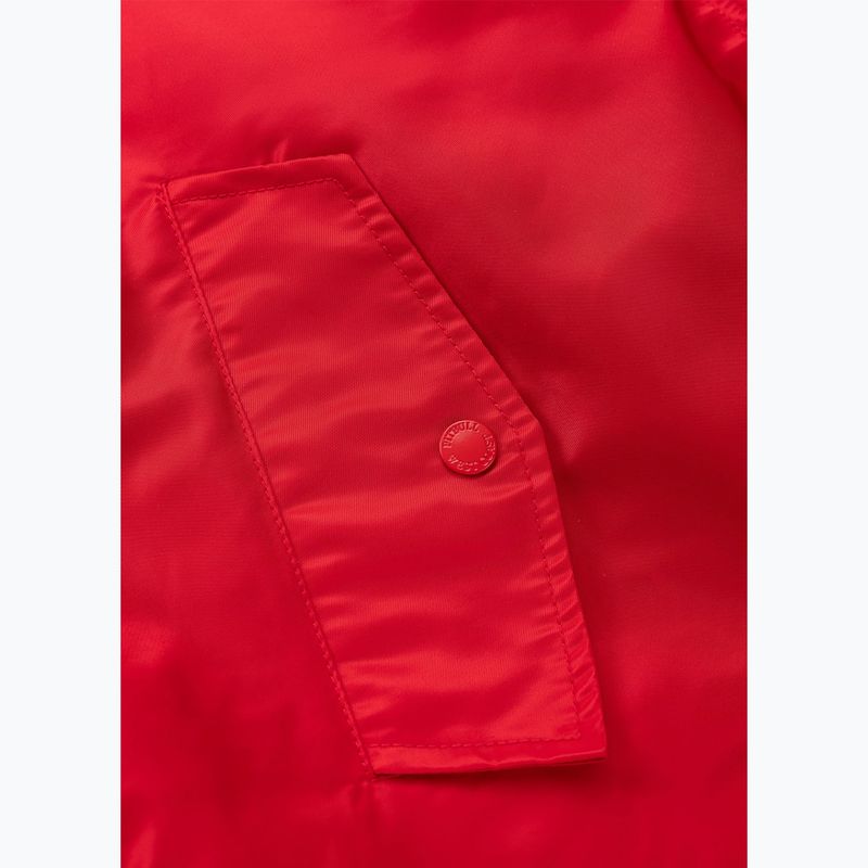 Giacca uomo Pitbull Aero Flight Hooded fluo/red 8