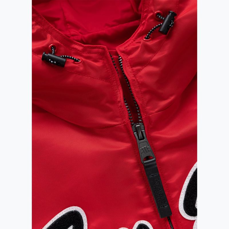 Giacca uomo Pitbull Aero Flight Hooded fluo/red 14