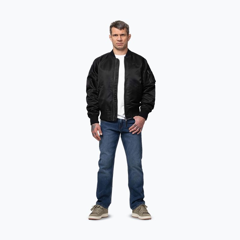 Giacca uomo Pitbull Akron MA1 Flight black 2