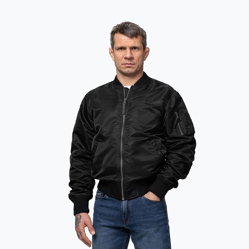 Giacca uomo Pitbull Akron MA1 Flight black 4