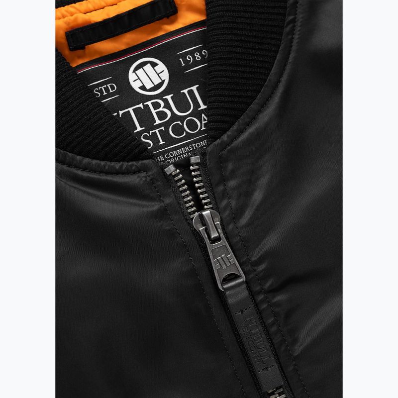Giacca uomo Pitbull Akron MA1 Flight black 8