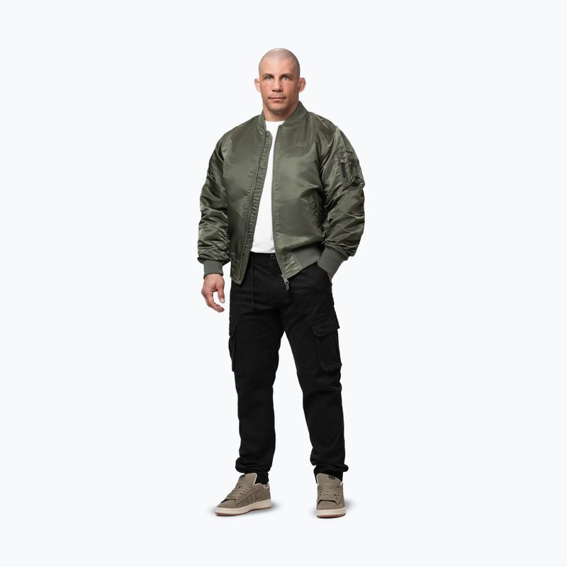 Giacca uomo Pitbull Akron MA1 Flight olive 2