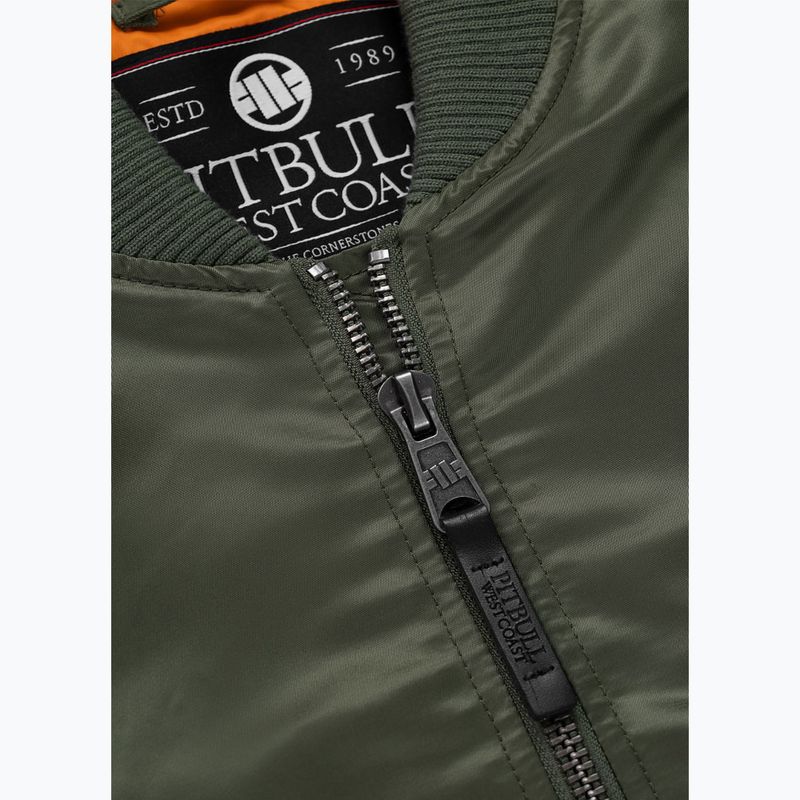 Giacca uomo Pitbull Akron MA1 Flight olive 8