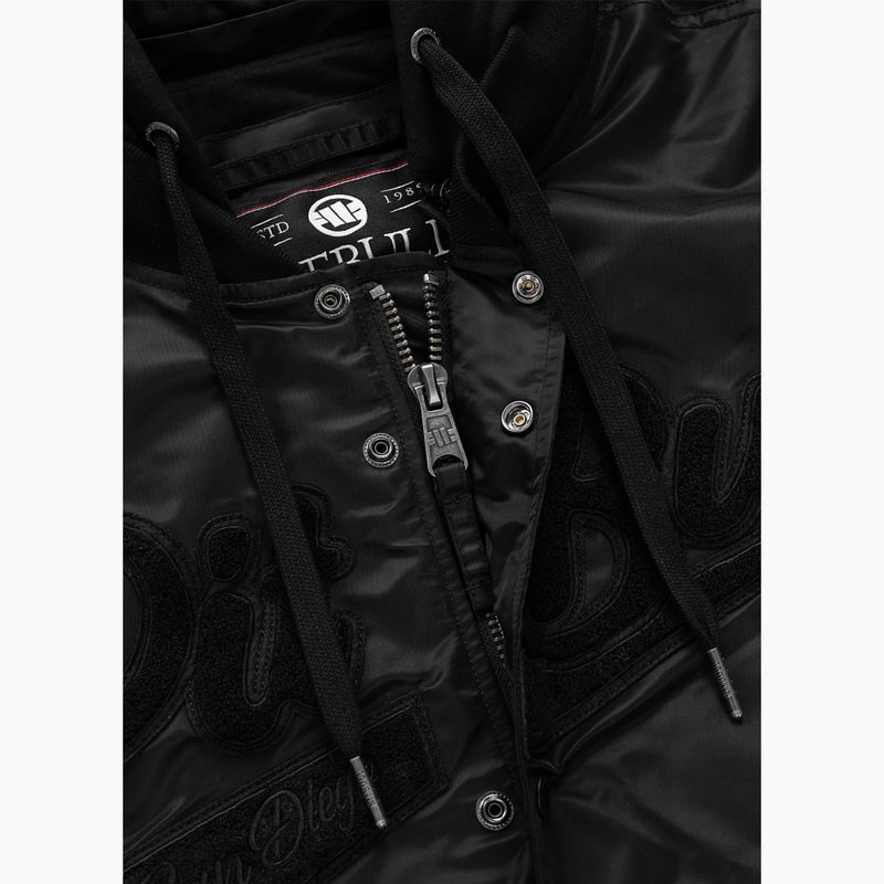 Giacca uomo Pitbull Mason San Diego Baseball Hooded black 7