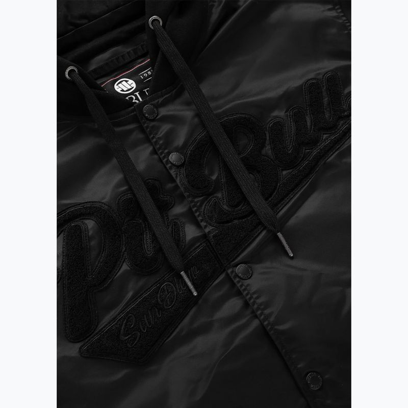 Giacca uomo Pitbull Mason San Diego Baseball Hooded black 11