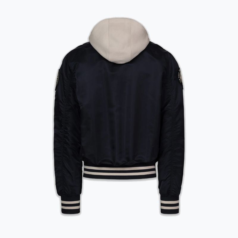 Giacca uomo Pitbull Mason San Diego Baseball Hooded dark navy/beige 5