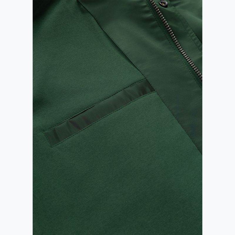 Giacca uomo Pitbull Mason San Diego Baseball Hooded bottle green/beige 13