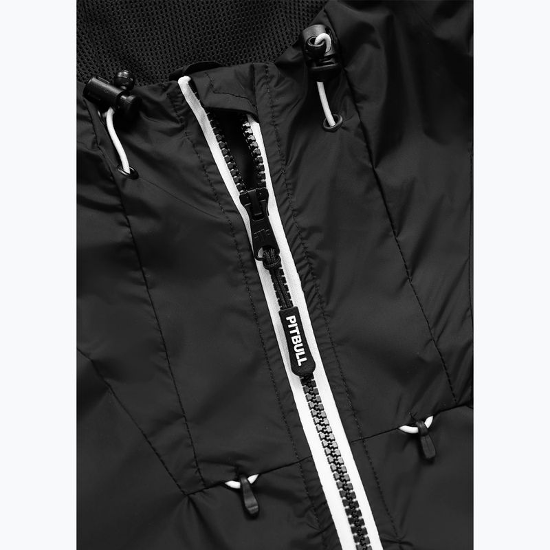 Giacca da donna Pitbull Aaricia Stripes Nylon Hooded black 5