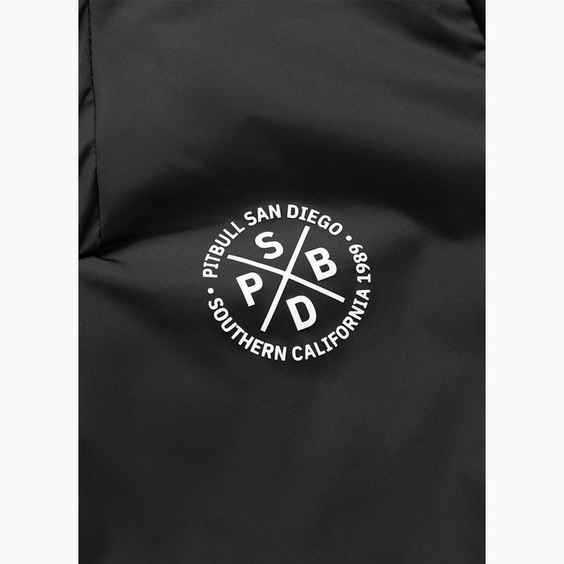 Giacca da donna Pitbull Aaricia Stripes Nylon Hooded black 7