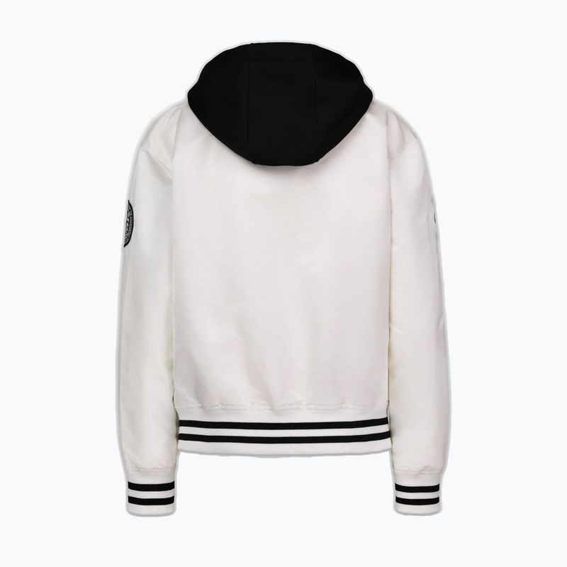 Giacca da donna Pitbull Angela San Diego Hooded Varsity off white 6
