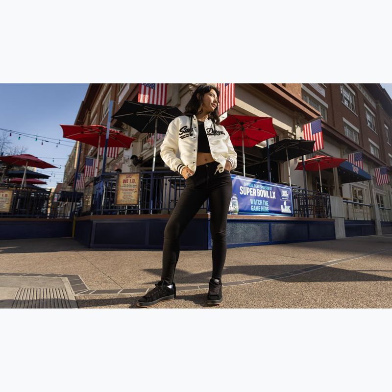 Giacca da donna Pitbull Angela San Diego Hooded Varsity off white 16