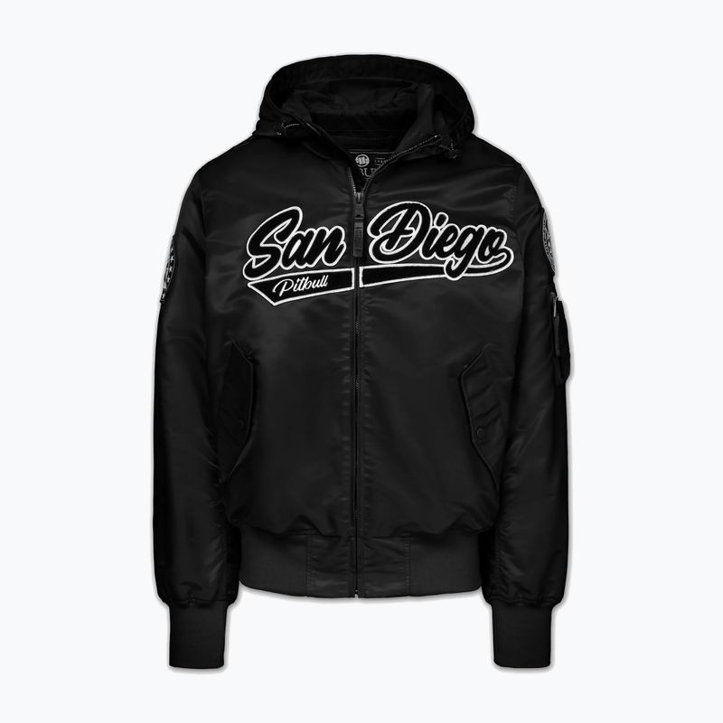 Giacca da donna Pitbull Angela San Diego Hooded Varsity black 6