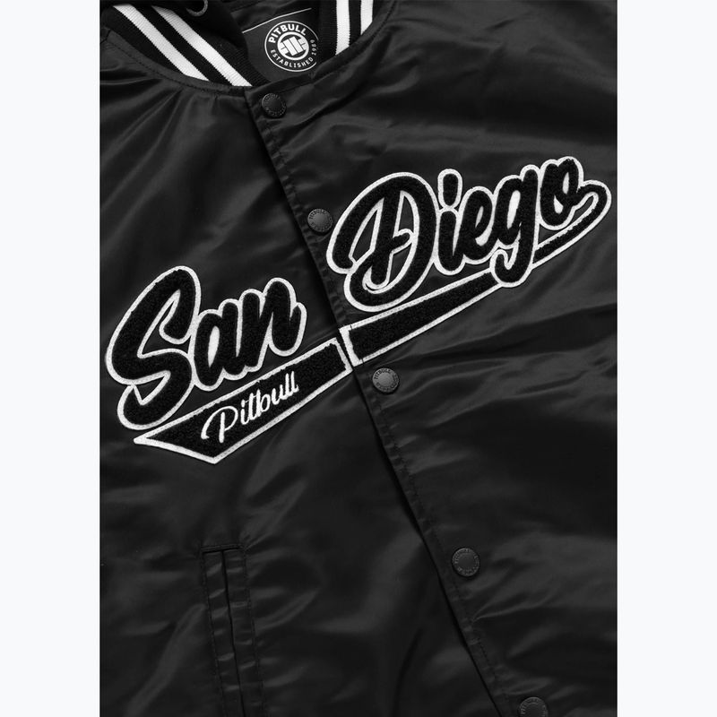 Giacca da donna Pitbull Angela San Diego Hooded Varsity black 13