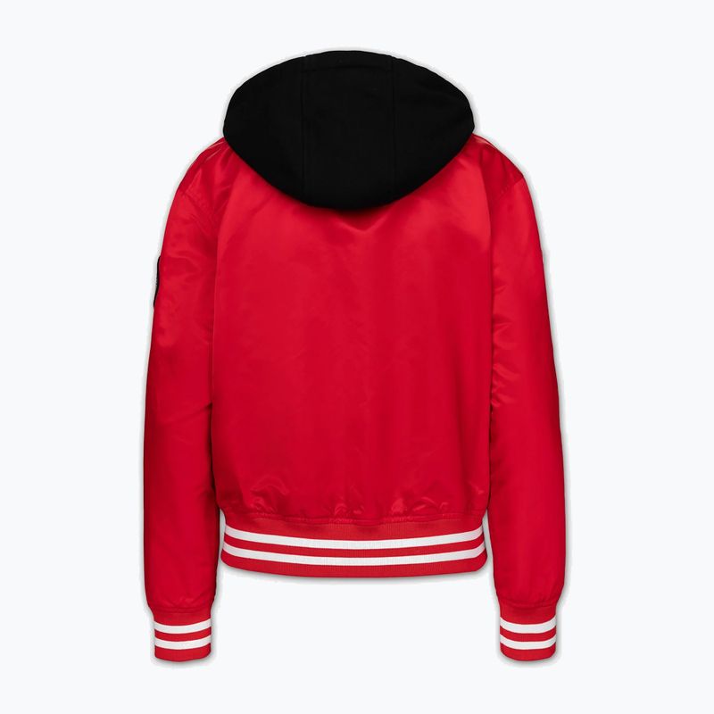 Giacca da donna Pitbull Angela San Diego Hooded Varsity fluo/red 7