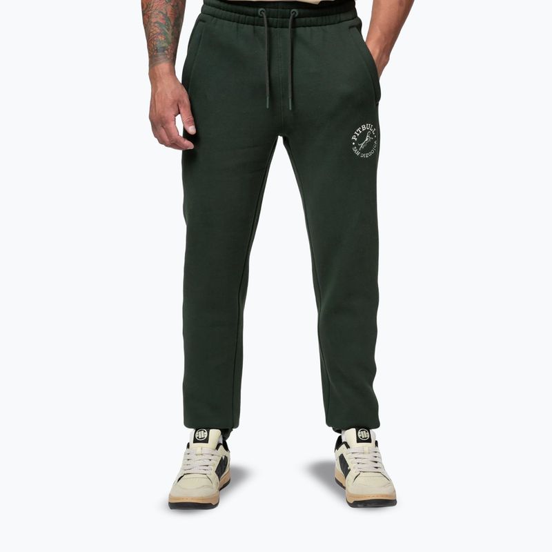 Pantaloni uomo Pitbull San Diego Ca Track dark green 4