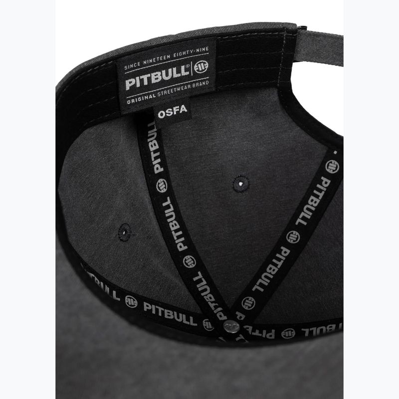 Cappellino con visiera da uomo Pitbull Classic "Pitbull San Diego" Low Profile grey 7