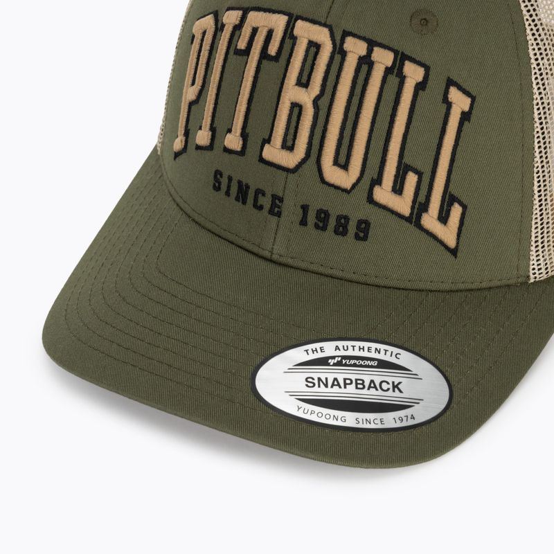 Cappellino con visiera da uomo Pitbull Mesh "Pitbull Norton" Trucker Low Profile green 3