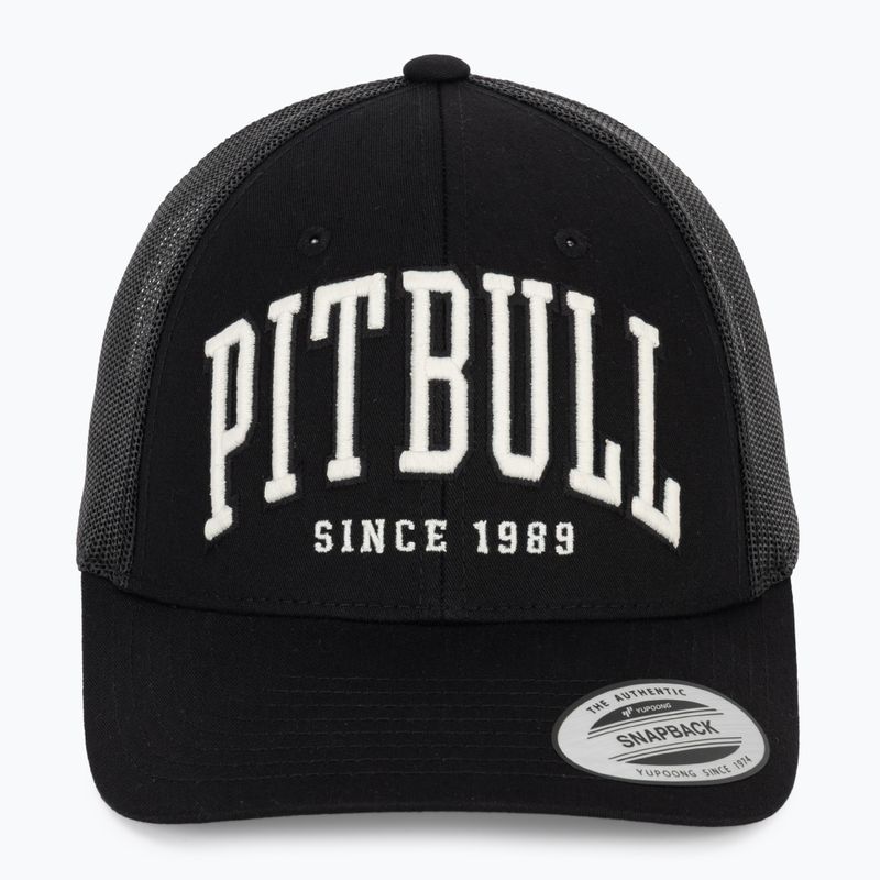 Cappellino con visiera da uomo Pitbull Mesh "Pitbull Norton" Trucker Low Profile black/black 2